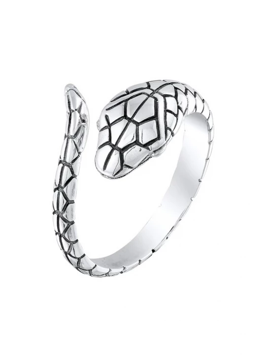 Foto van product KUZZOI Ring zwart / zilver