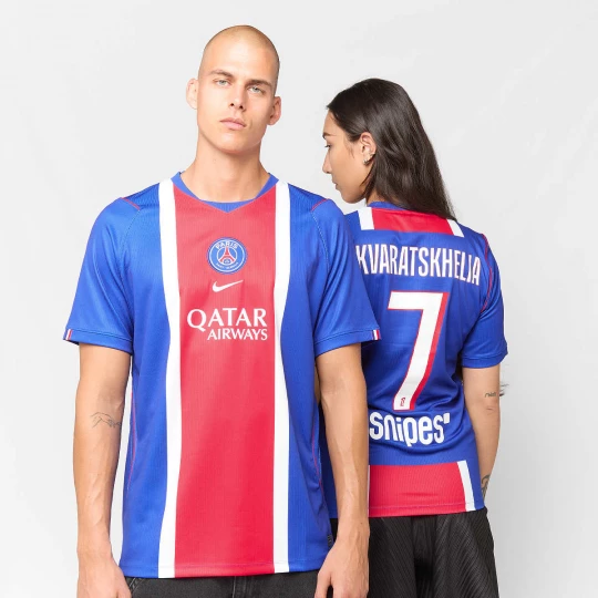 Foto van product Kvaratskhelia / No. 7 / PSG Nike Home Stadium 2026 / 27 blauw