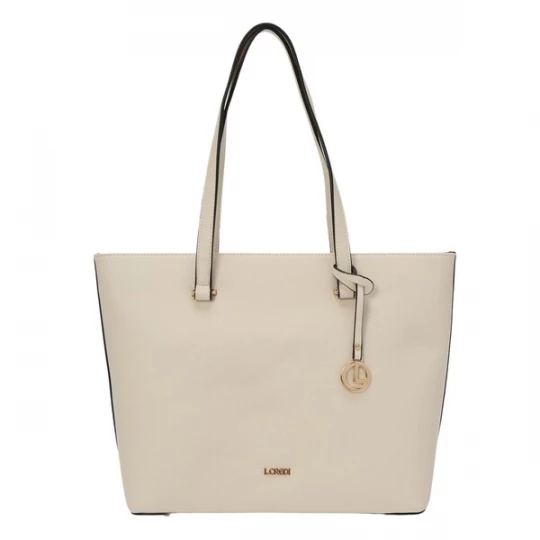 Foto van product L.CREDI Schoudertas 'Filippa' goud / offwhite