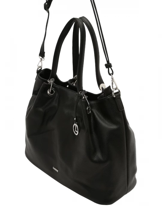 Foto van product L.CREDI Shopper 'Ebony' zwart