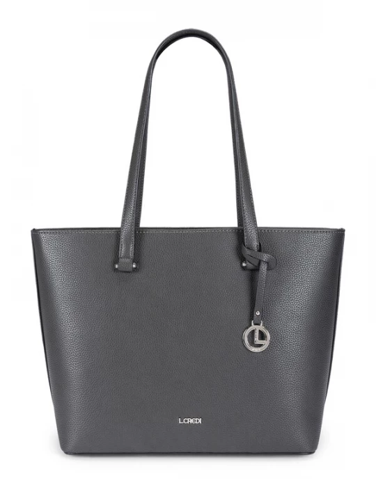 Foto van product L.CREDI Shopper 'Sarine' donkergrijs