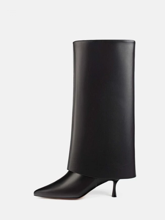 Foto van product L37 HANDMADE SHOES Boots 'DEPEND ON ME' zwart