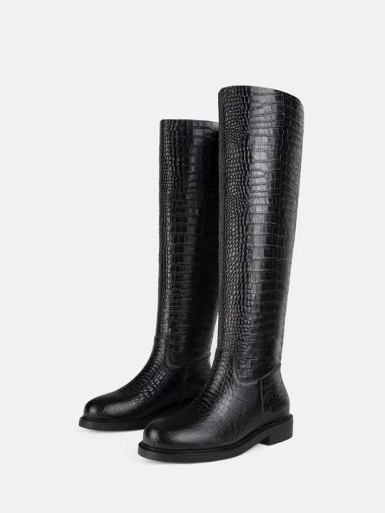 Foto van product L37 HANDMADE SHOES Boots 'MR JONES MAXI' zwart