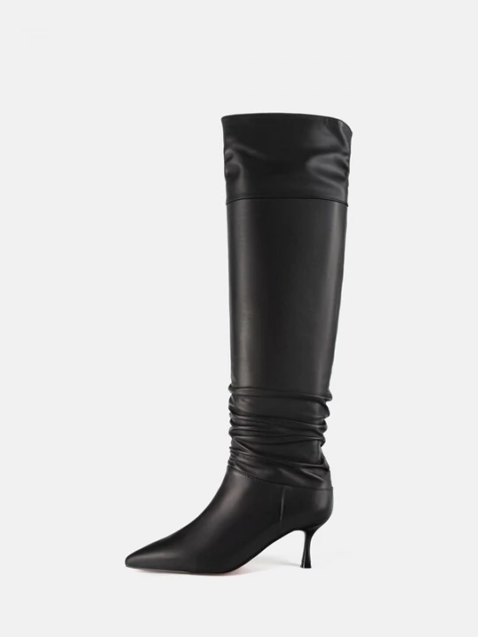 Foto van product L37 HANDMADE SHOES Boots 'NEVER TO WALK IN SHADOWS' zwart
