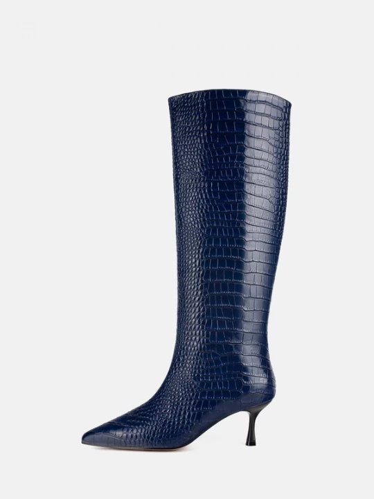 Foto van product L37 HANDMADE SHOES Boots 'SOMEBODY TOLD ME' blauw