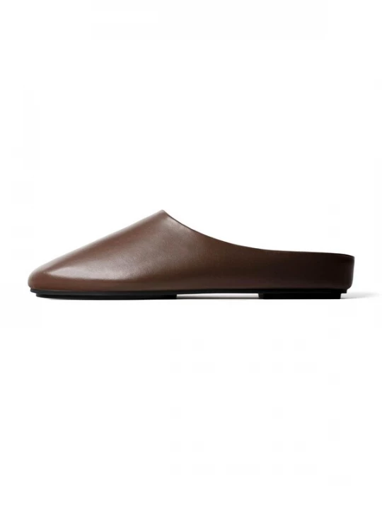 Foto van product L37 HANDMADE SHOES Huisschoenen 'ALL AT ONCE' donkerbruin