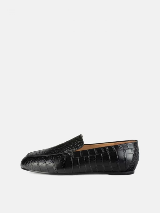 Foto van product L37 HANDMADE SHOES Instappers 'COSMIC WHISPER' zwart