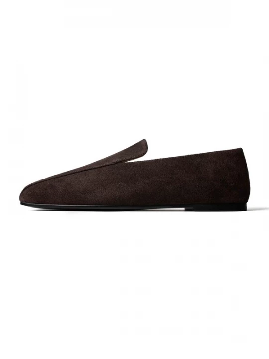 Foto van product L37 HANDMADE SHOES Instappers 'JUST BEFORE THE SUNSET' donkerbruin