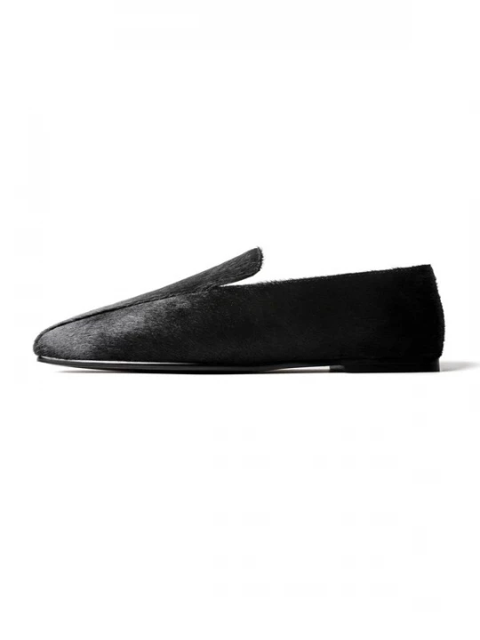 Foto van product L37 HANDMADE SHOES Instappers 'JUST BEFORE THE SUNSET' zwart