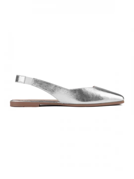 Foto van product L37 HANDMADE SHOES Mocassins 'WESTCOAST' zilver