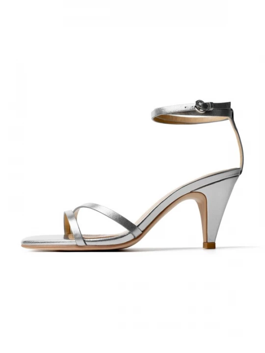 Foto van product L37 HANDMADE SHOES Pumps 'ECHO OF DESIRE' zilver