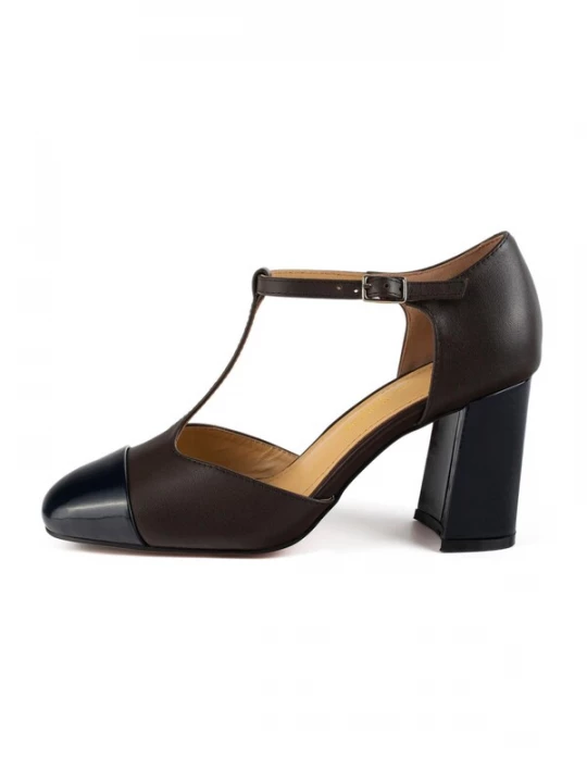 Foto van product L37 HANDMADE SHOES Pumps 'GALACTIC NIGHT' bruin