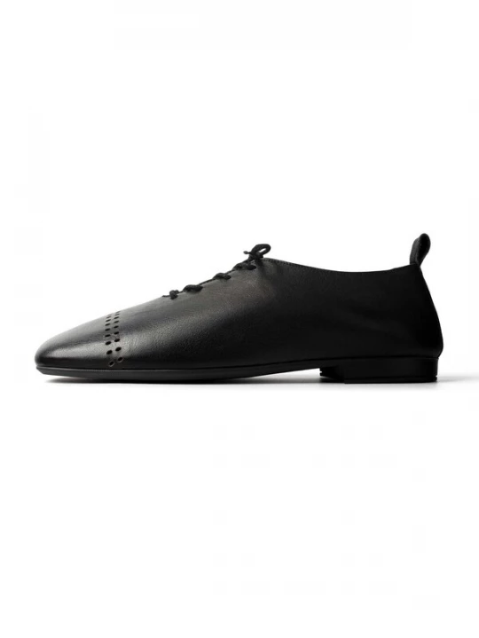 Foto van product L37 HANDMADE SHOES Veterschoen 'SUNSETS WE REMEMBER' zwart