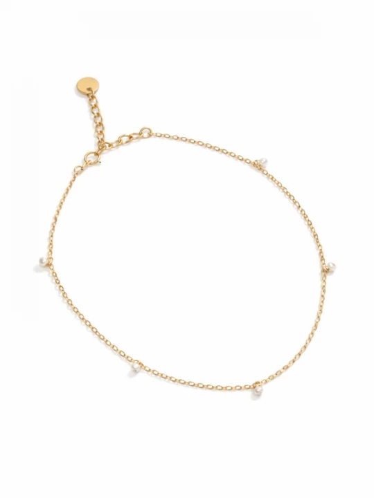Foto van product LA MAISON GISEL B. Armband 'Cheville Diana' goudgeel