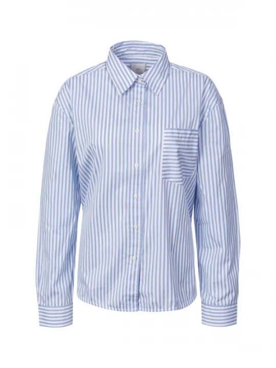 Foto van product La Martina Blouse ' WCC002 ' blauw / wit