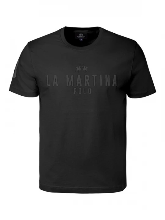 Foto van product La Martina Shirt antraciet / zwart