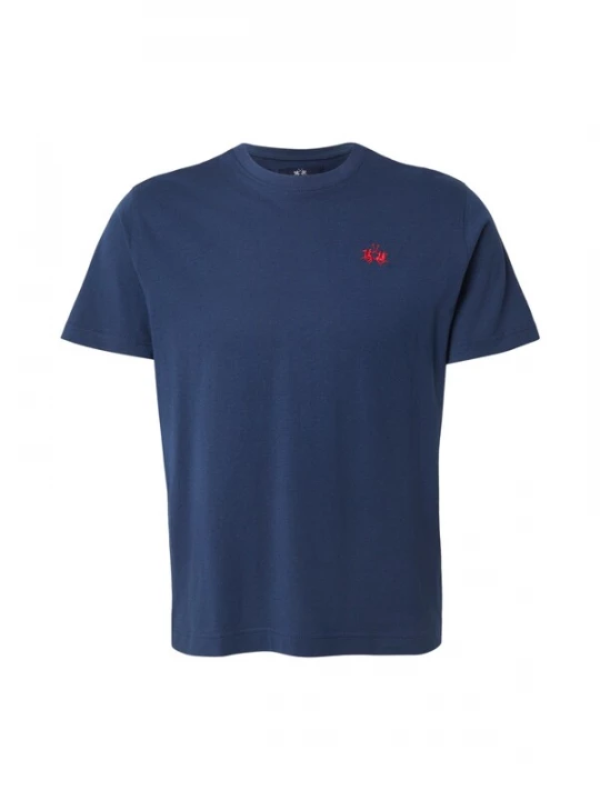 Foto van product La Martina Shirt blauw / rood