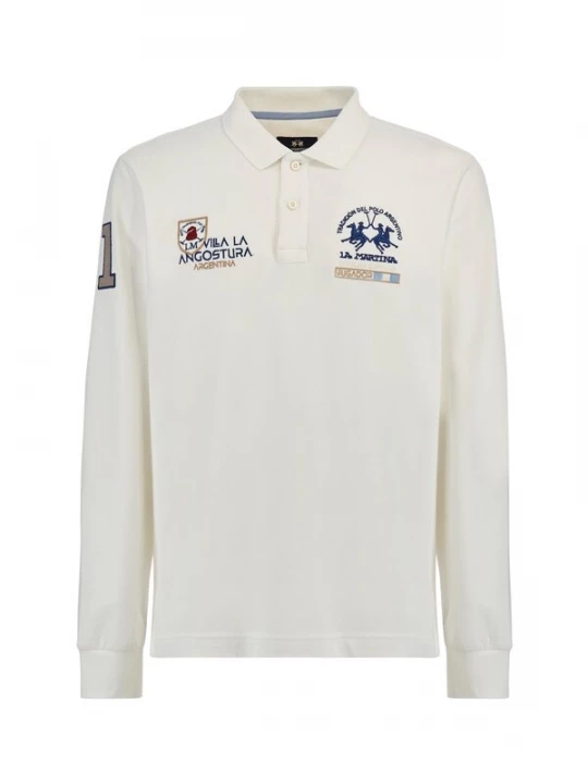 Foto van product La Martina Shirt gemengde kleuren / wit