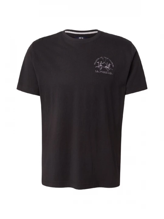 Foto van product La Martina Shirt grijs / zwart