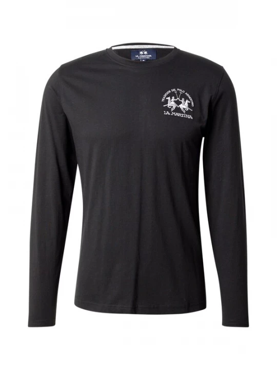 Foto van product La Martina Shirt lichtgrijs / zwart