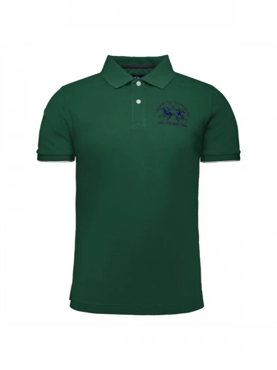Foto van product La Martina Shirt 'MAP001' groen