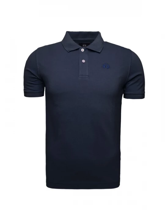 Foto van product La Martina Shirt 'Map300' navy / donkerblauw