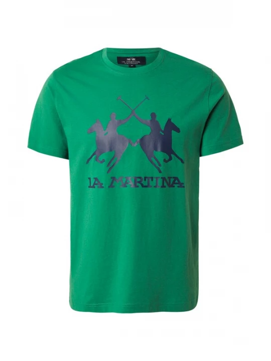 Foto van product La Martina Shirt marine / groen