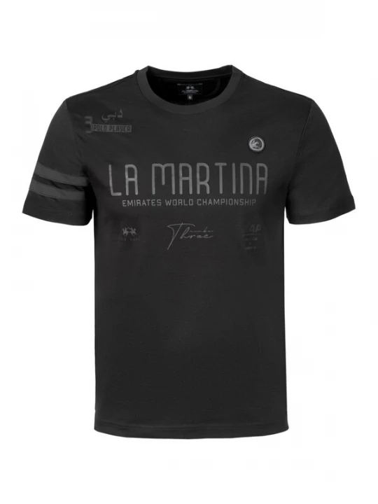 Foto van product La Martina Shirt 'MCR302' zwart