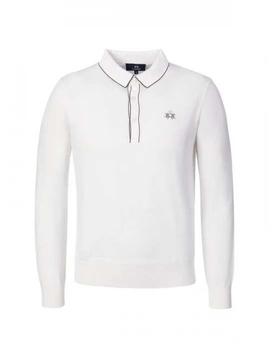 Foto van product La Martina Shirt 'MCS006' wit