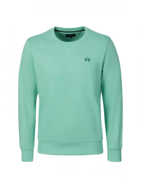 Foto van product La Martina Sweatshirt ' MCF005 ' turquoise