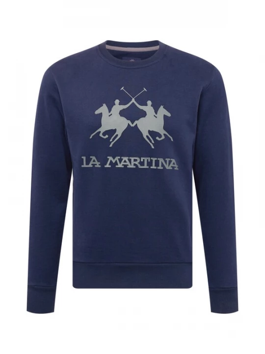 Foto van product La Martina Sweatshirt navy / grijs