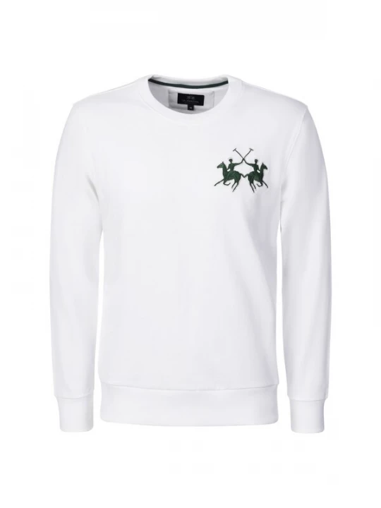 Foto van product La Martina Sweatshirt zwart / wit
