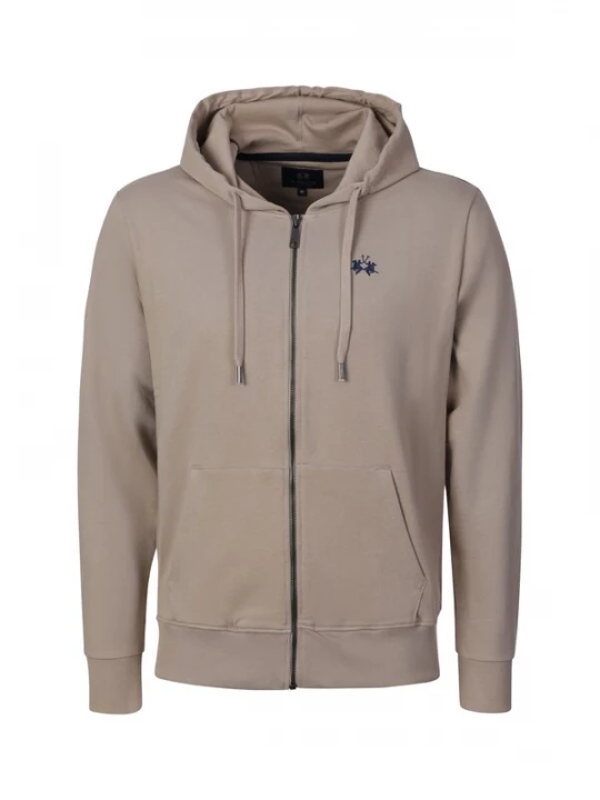Foto van product La Martina Sweatvest ' MCF011 ' beige