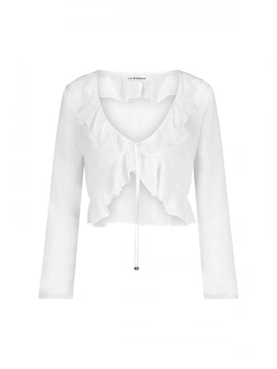 Foto van product La Michaux Blouse 'DANIELA' wit