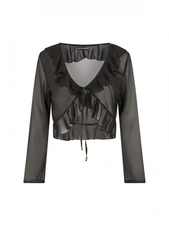 Foto van product La Michaux Blouse 'DANIELA' zwart