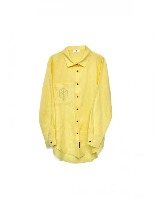 Foto van product La Michaux Shirt 'GISELE' geel