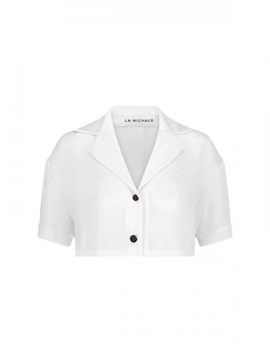 Foto van product La Michaux Shirt 'QUINN' wit