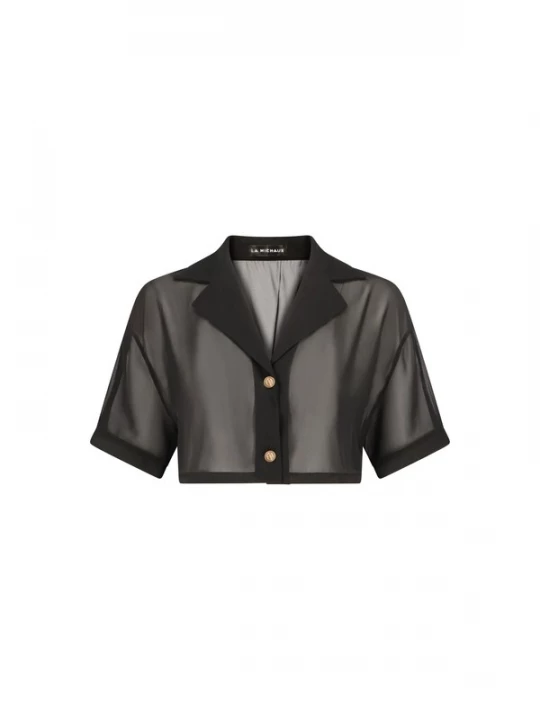 Foto van product La Michaux Shirt 'QUINN' zwart