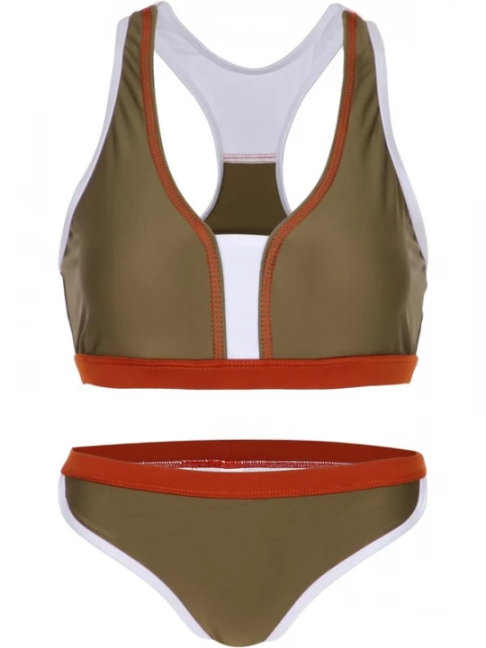 Foto van product La V Bikini 'Bikini 3 color' donkergroen