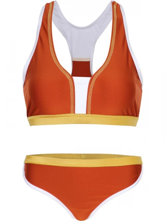 Foto van product La V Bikini 'Bikini 3 color' oranje