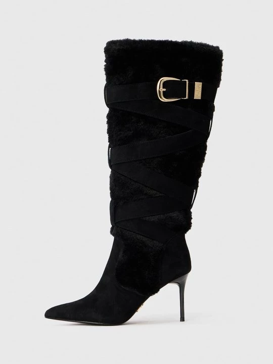 Foto van product Laarzen met hoge hak Steve Madden zwart