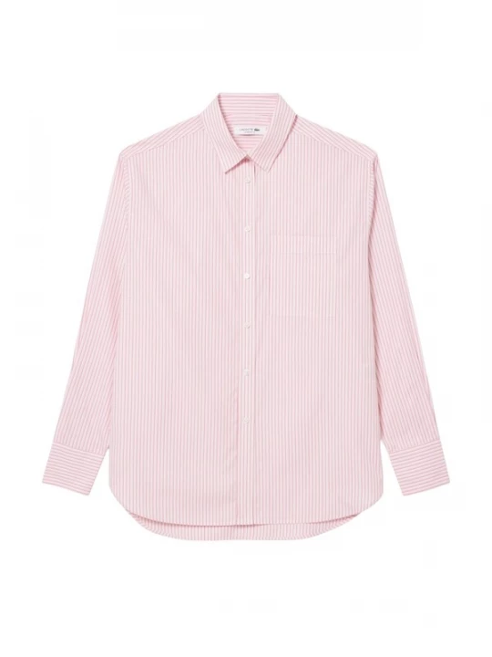 Foto van product LACOSTE Blouse pink / rosa / wit