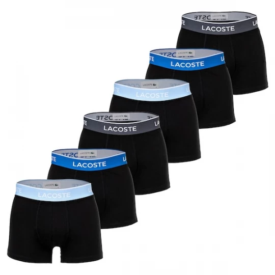 Foto van product LACOSTE Boxershorts blauw / lichtblauw / zwart