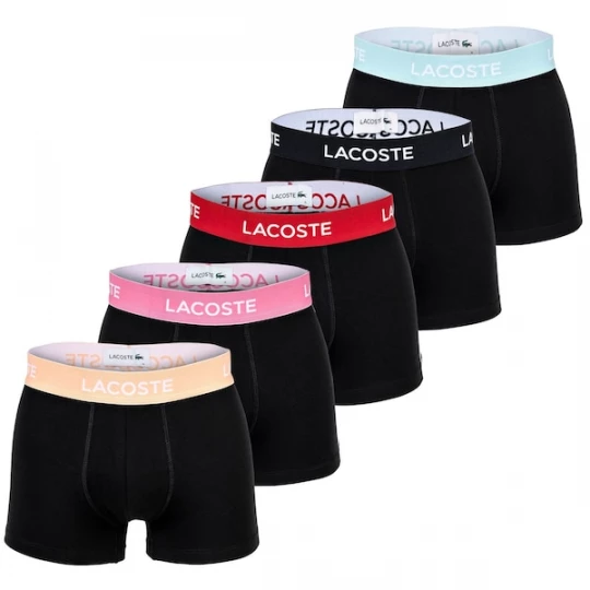 Foto van product LACOSTE Boxershorts gemengde kleuren / zwart