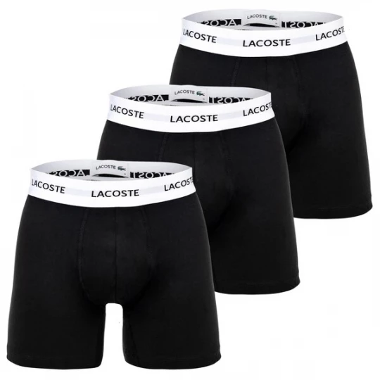 Foto van product LACOSTE Boxershorts zwart / wit