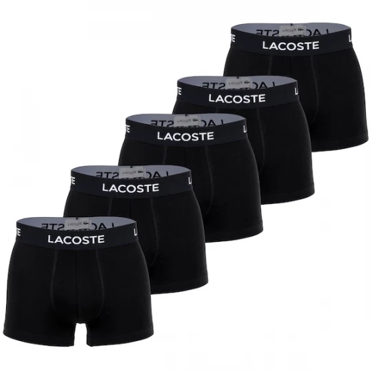 Foto van product LACOSTE Boxershorts zwart / wit