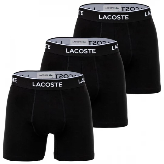 Foto van product LACOSTE Boxershorts zwart / wit