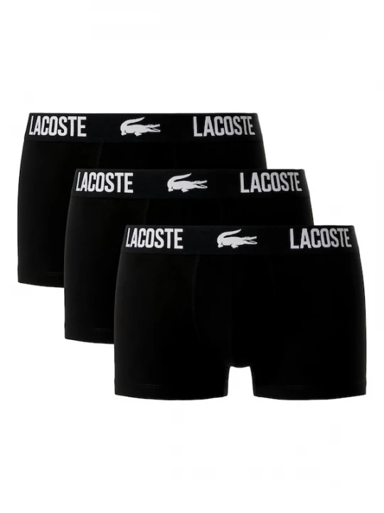 Foto van product LACOSTE Boxershorts zwart / wit