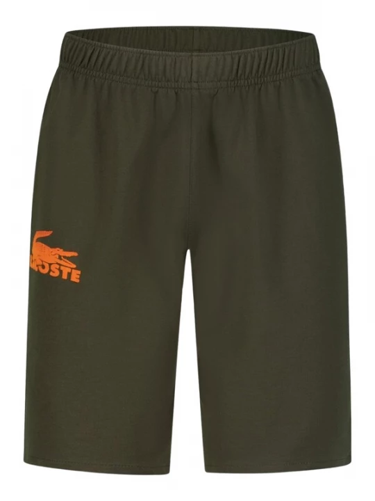Foto van product LACOSTE Broek donkergroen / oranje