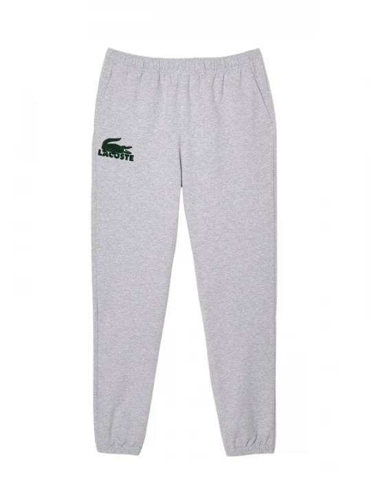 Foto van product LACOSTE Broek grijs gemêleerd / donkergroen